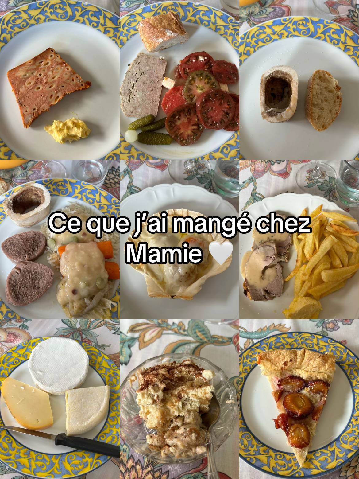 C’est toujours des bons petits plats chez Mamie 🥰 et toi, tu connaissais ces pl