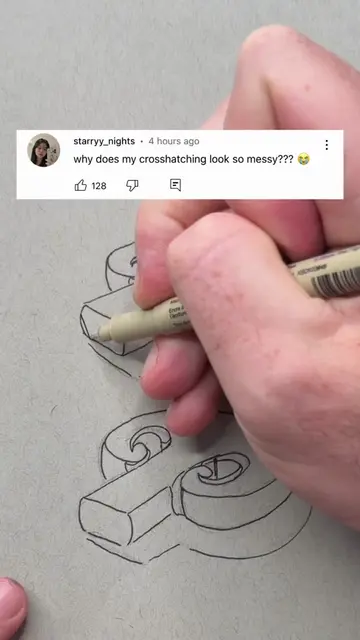 Tap the link in my bio to start the drawing drills course.  If your crosshatchin