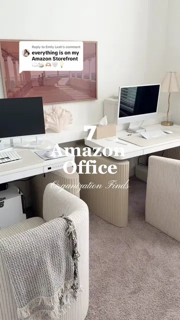 Replying to @Emily Leah Amazon Office Organization Must-Haves🎧📰☁️💡🫶🏼