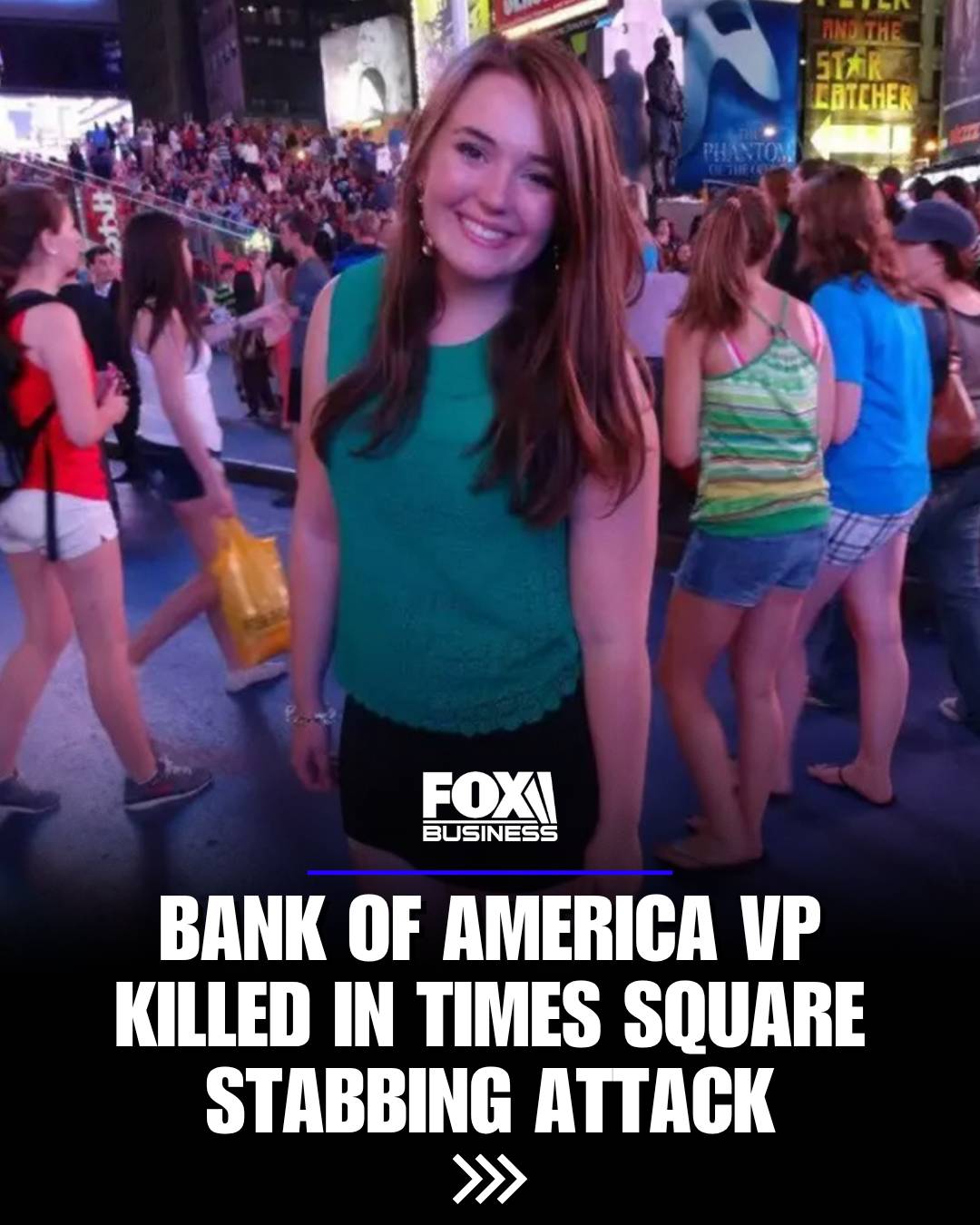 A 32-year-old Bank of America vice president has been identified as the woman ki