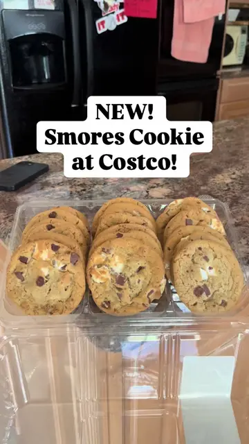 Smores cookies are now at the Costco bakery and they are AMAZING  #costco #costc
