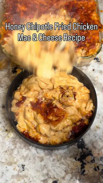 Fall Gameday Comfort Food Series Part 1: Honey Chipotle Fried Chicken Mac & Chee