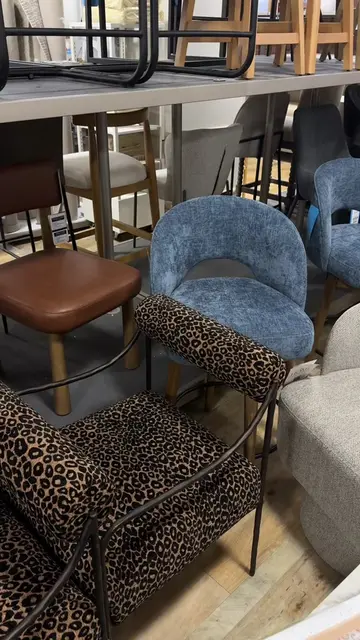 The most gorgeous, stunning accent chairs I found at @HomeGoods today 🤎  They w