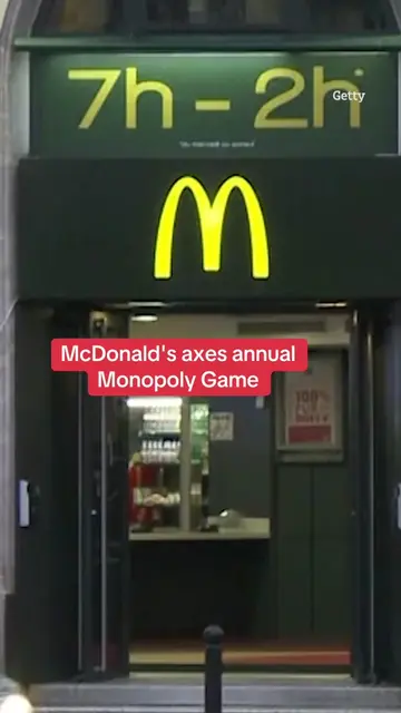 McDonald has axed it's annual fan-favourite Monopoly Game after 20 years. #mcdon