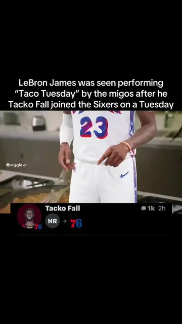 The Sixers wemby stopper👀 || Taco TUESDAYYYY || #NBA #hoops #lebronjames #reala