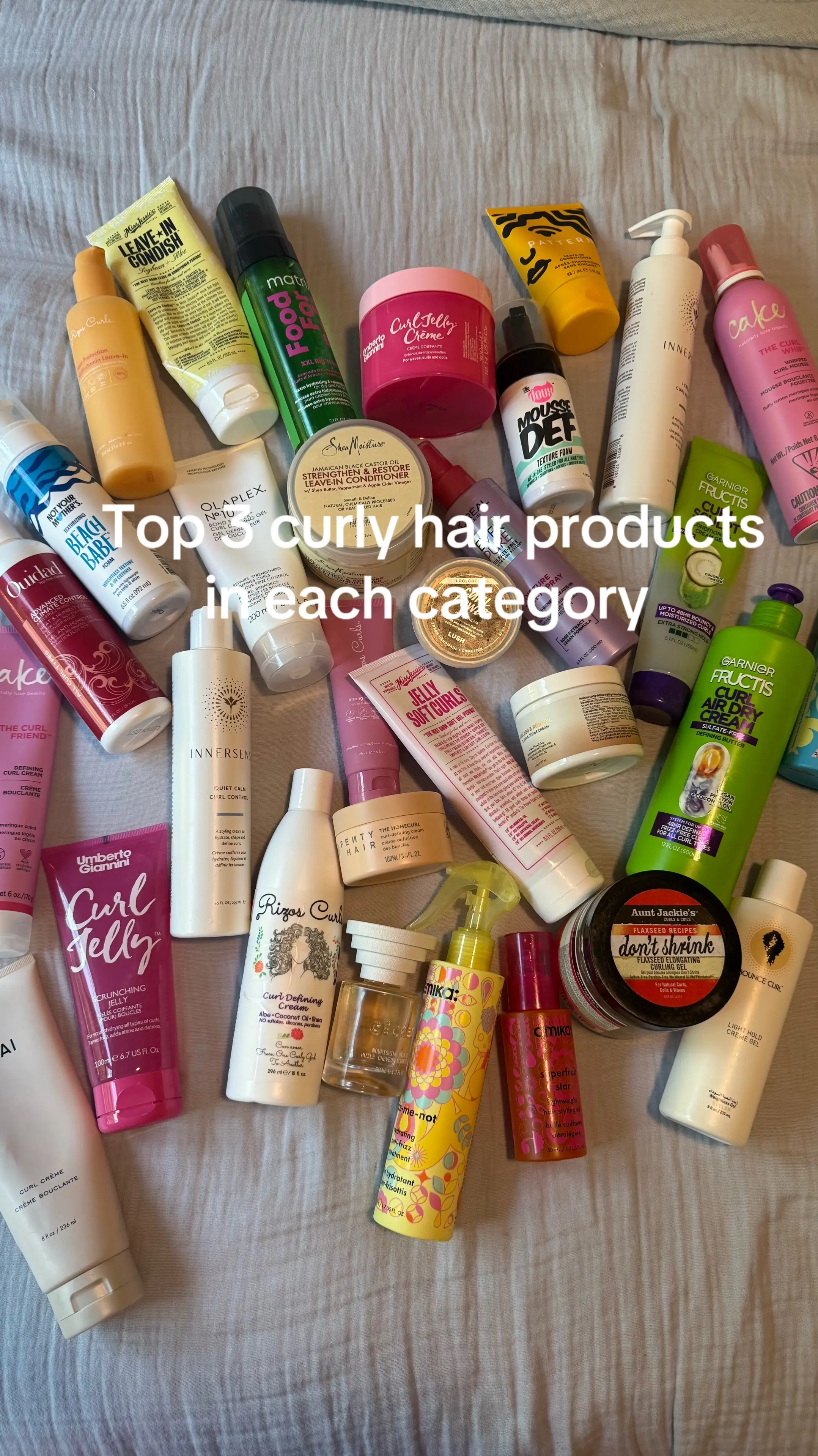 I feel like the fenty and the garnier curl sculpt are hard to categorize bc they