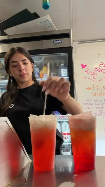 Make redbulls with me!  #baristatok #fypシ #redbullcombo 