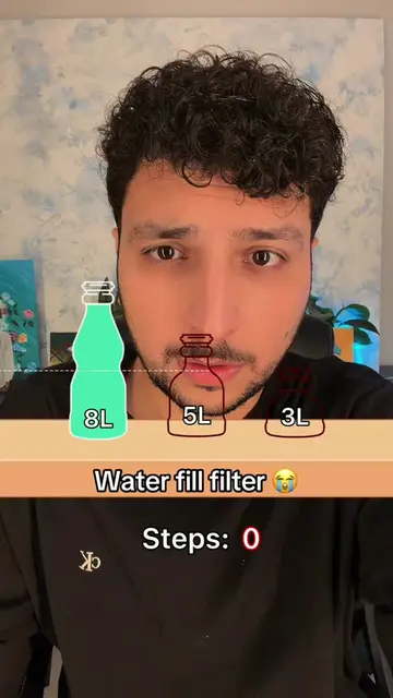 Water fill filter is so hard 😭 #water #filter #game #filterchallenge 