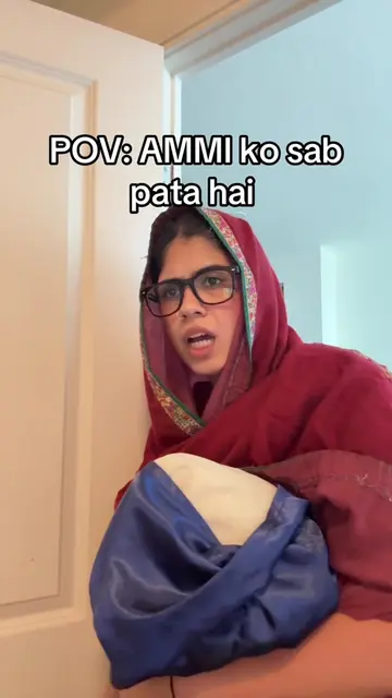 HOW DOES SHE KNOW????? #desimom #relatable #funny #fyp #zoya 