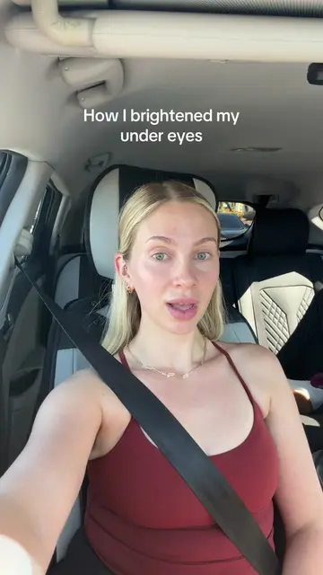 The one habit I do everyday for brighter under eyes! #darkcircles #undereyebags 