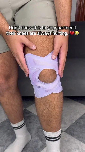 If your partner is always complaining about knee pain, they might need to see th