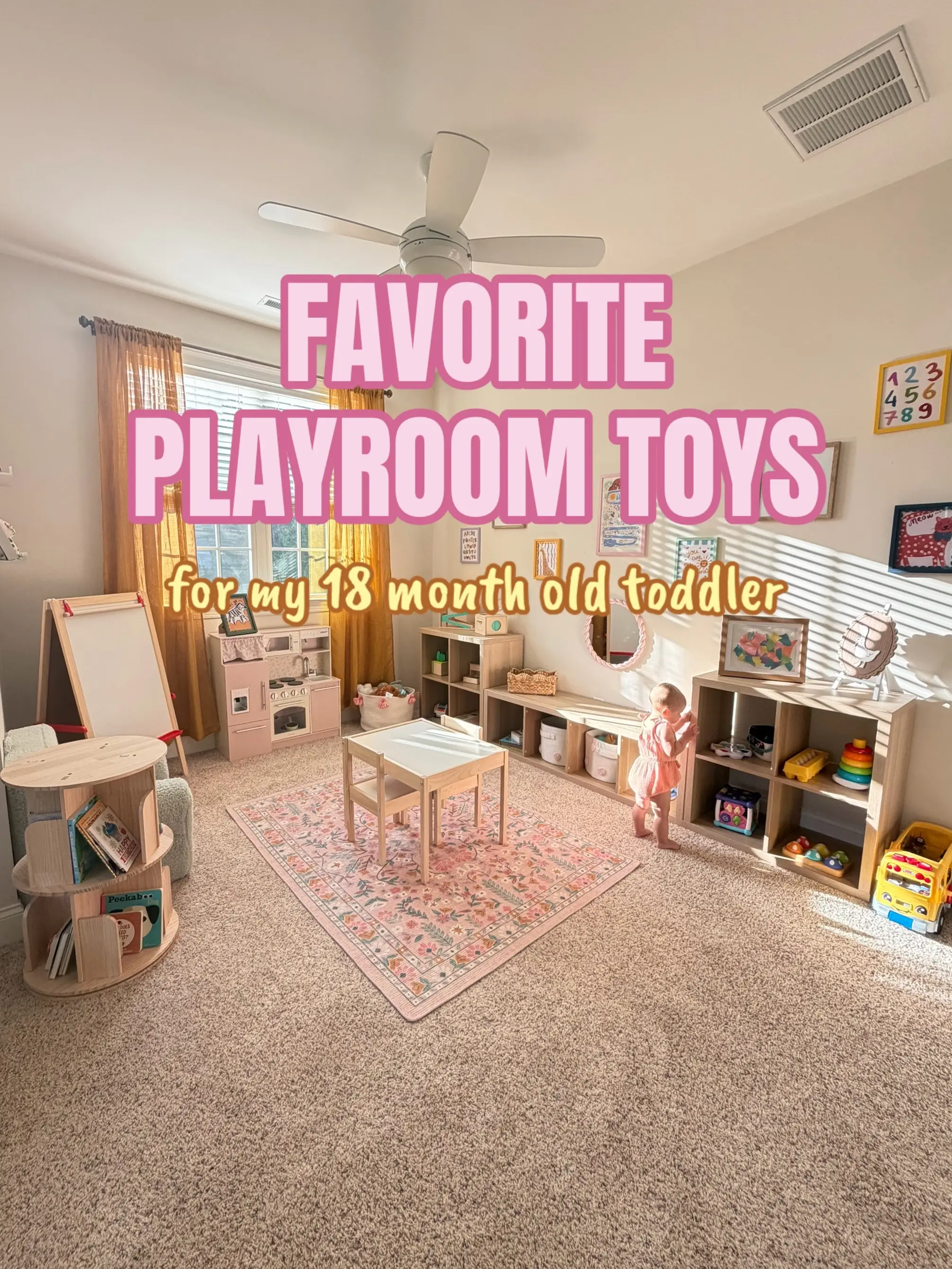 These are the toys my 18 month old toddler is currently loving!! Many of these s