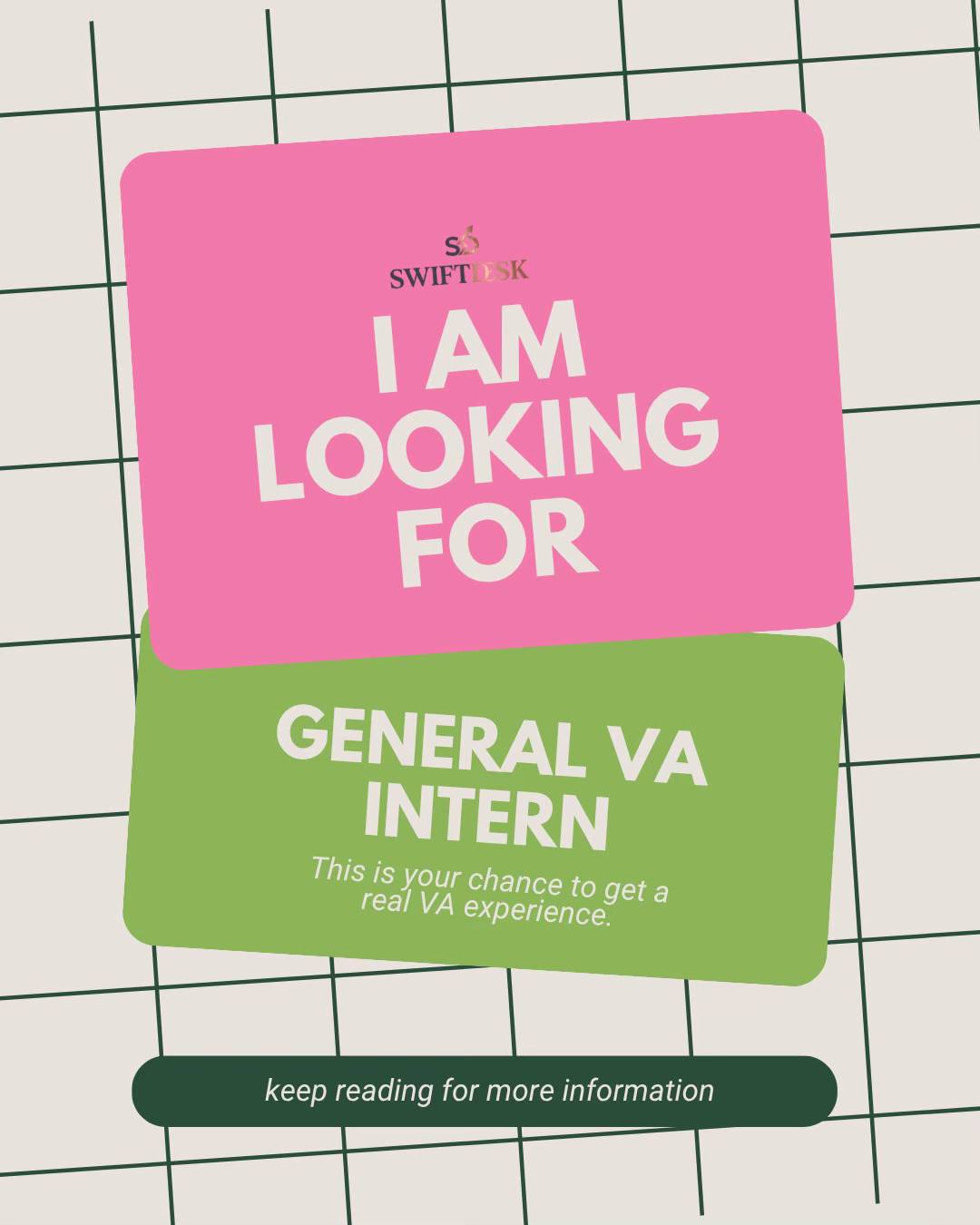 🚨 LOOKING FOR A GENERAL VA INTERN! If you’ve been wanting to get into the VA in
