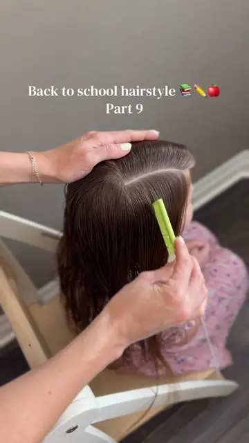 Back to school hairstyle - Part 9 This hairstyle is such a fun way to spruce up 