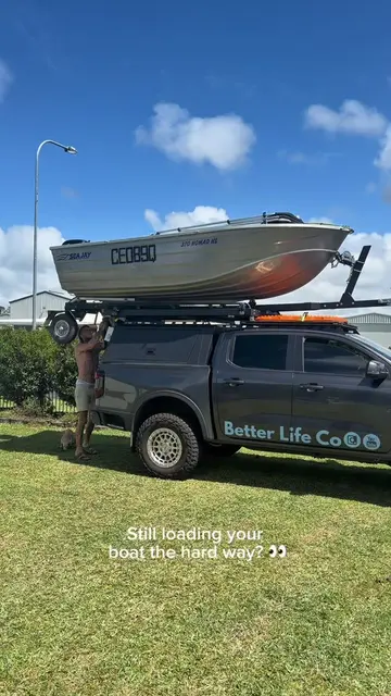 This thing still blows my mind every time we use it. Thankyou Mozzi Boat Loaders