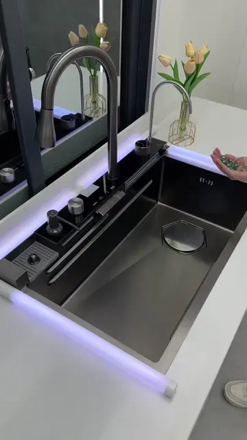 ✨ Upgrade your kitchen, simplify every task. The Boelon B23 combines a waterfall