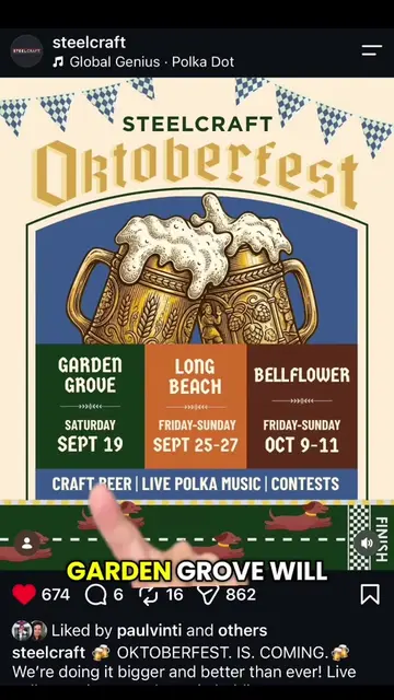 Breweries celebrating Oktoberfest around LA and OC 🍻 #oktoberfest2026 #brewery 