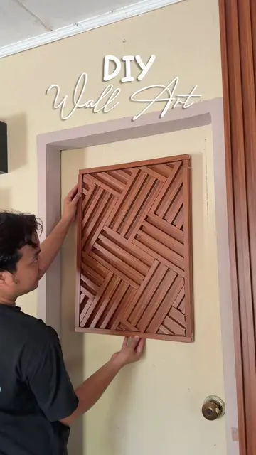 Meni Blag | DIY PVC Wall Art ✨❤️💯 patapon na sana naging art pa! #minivlog #lon