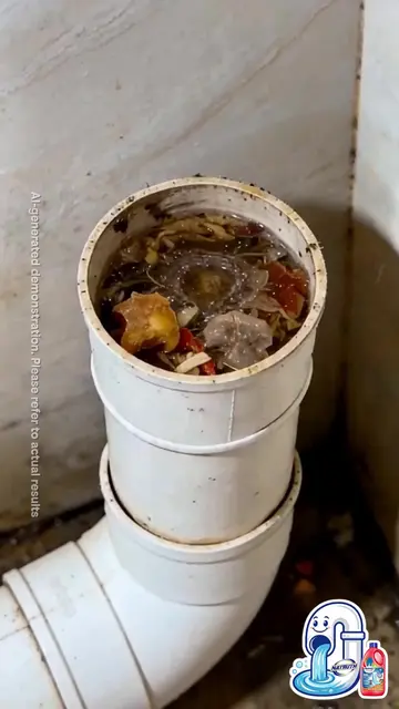 Clogged drain? Watch this! #natruth #fyp #draincleaner #cleaninghack #viral