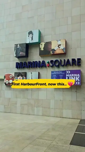 First HarbourFront Centre, now Marina Square... 🏙️💔 It’s official. Marina Squa