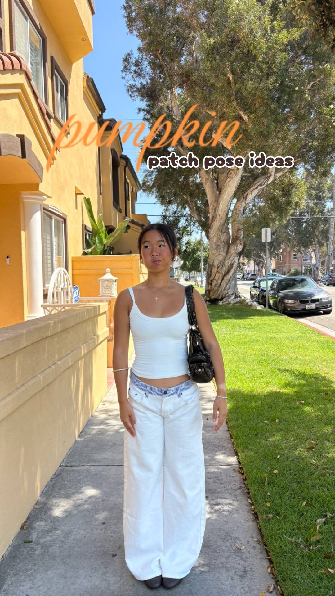 pumpkin patch pose ideas! 🎃༄˖°.🍂.ೃ࿔*:･ #fall #outfitinspo #pumpkinpatch #fallo