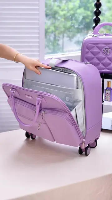 You finally found a suitcase that looks as good as it travels. 👀🧳 #travel #lug