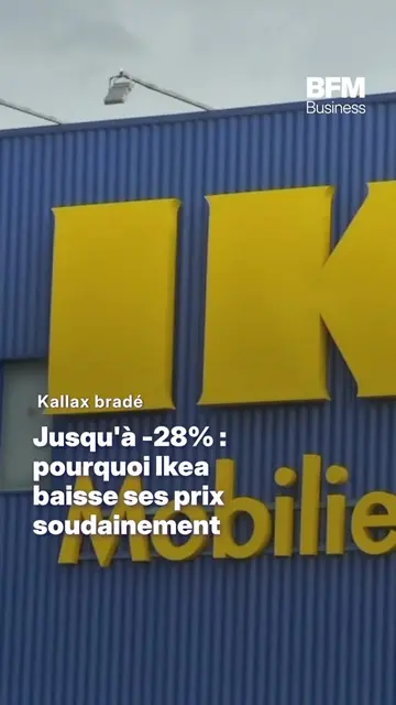 Pourquoi Ikea baisse soudainement ses prix  🛋️ Le géant suédois de l'ameublemen