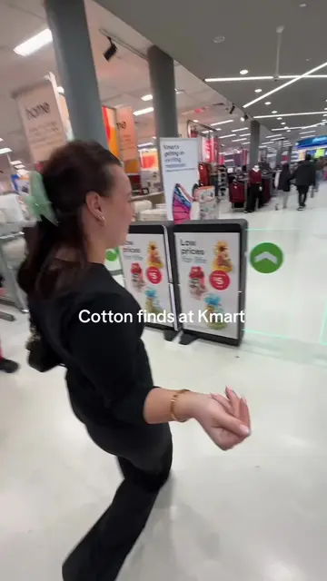 Back hunting at Kmart for cotton #kmart #cotton #haul 