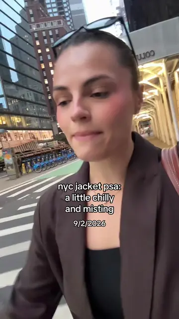 Talking vid for my besties 🥰  #nycjacketpsa#nyc#nycweather#weather#newyorkcity 