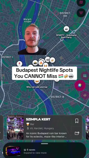 These are the best bars/clubs in Budapest, full list here: (Send this to the fre