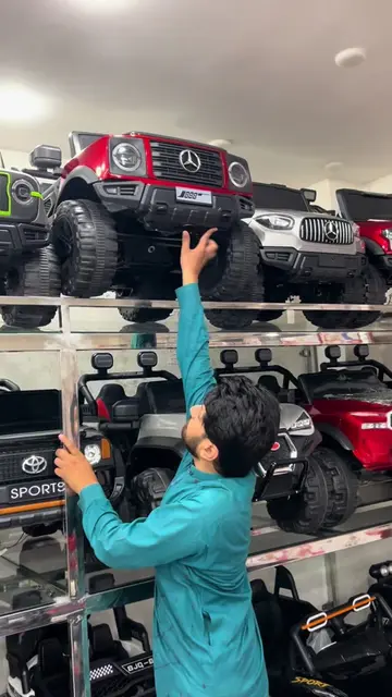 🚙 Ride On Electric Jeep ⚡ Double Motor Performance 💡 Attractive LED Lights 🎨 