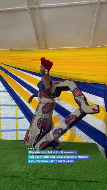 Fashion Show - NALERIGU. Ghana National Tailors And Dressmakers Association. Nor