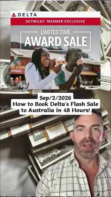 🚨 Delta FLASH SALE for 48 hours! 🌏 Get round trip flights to Australia & Asia 