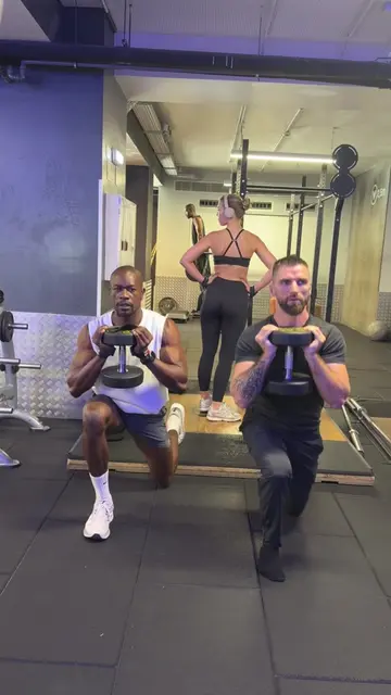 Dumbbell Circuit for Legs, Chest, Arms, and Shoulders (Save & Share). 💯🏋️‍♀️🔥