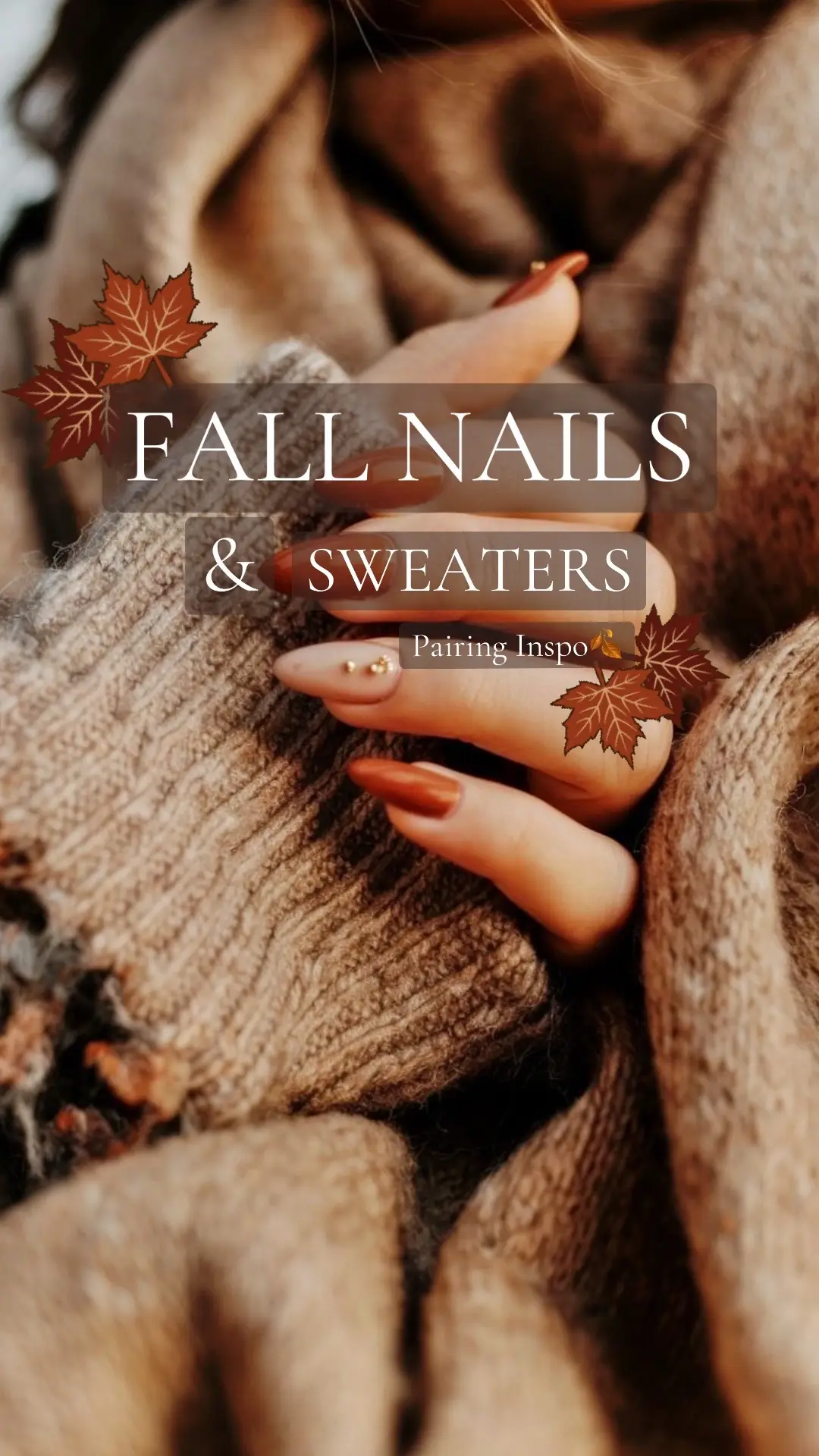 Save this for inspiration ✨✨🍂🍁  #fallaesthetic #fallnails #cozy #aesthetic #co