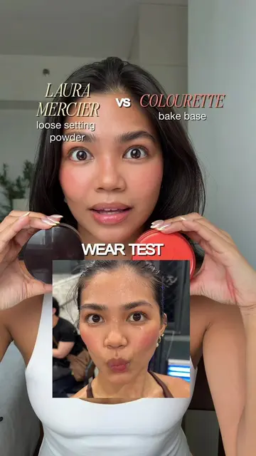 LAURA MERCIER LOOSE SETTING POWDER VS COLOURETTE’S BAKE BASE! + WEAR TEST OFC