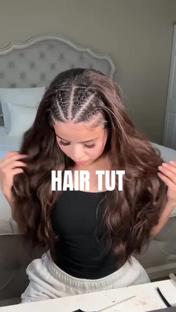 This been my go to hairstyle this summer ✨ #braidstutorial #braidedhairstyles #h