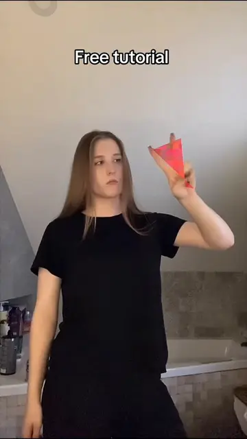 ☝️How to make the viral inverted hand square glitch effect everyone is searching