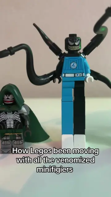 Lego be venomizing just about anyone 💔 #lego #marvel #venom #fyp #funny 