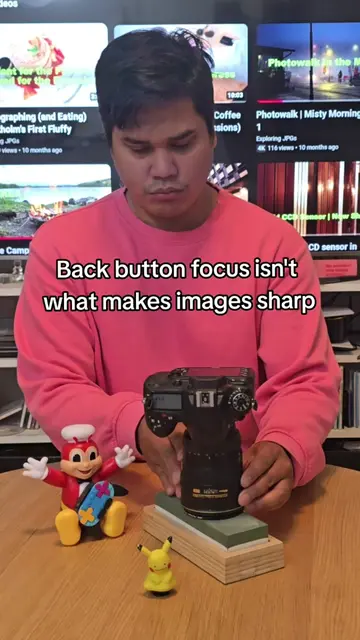 Get sharper images by... sharpening your lens hehehehehehehe