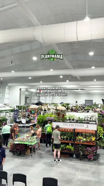 10,000+ PLANTS. 🌿 ONE WEEKEND. ONE PLACE. Plantmania Orlando is coming Septembe