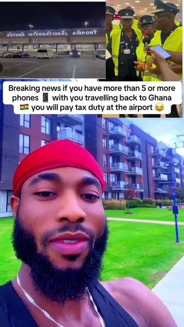 If you have more phones with you 🤣you gonna pay duty tax #canada_life🇨🇦 #ghan