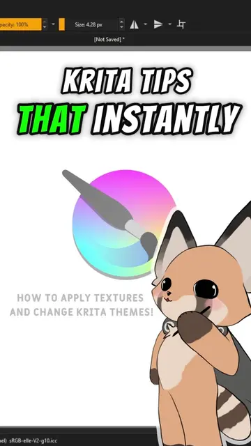 Krita tips you should know part 3! A great perspective tool, change colors of th