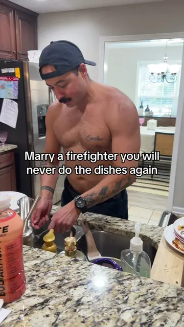 this is what married to a firefighter actually looks like #firefighterwife #fire