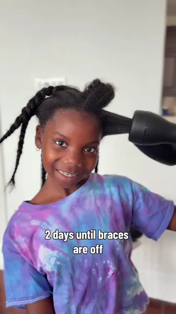 Kali only had on her top braces for 14 months! #braces #bracesoff 