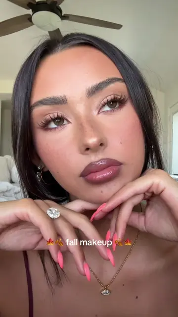 fall makeup tutorial 🍁✨🥧 (all products used are linked in my bio 🫶🏼) @tarte 