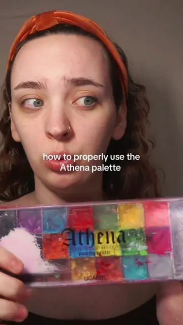 how to use oil based face paint!!! Bc I had the Athena palette for years and did