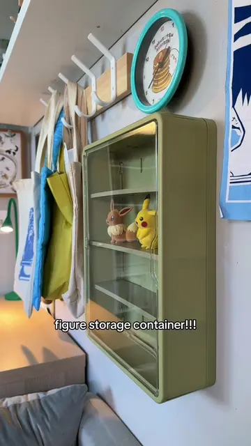 I gotta get more of those figures to fill it with #tiktokshop #anime #trinkets #