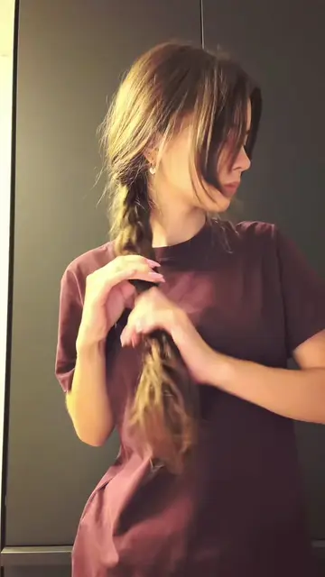 #wavyhair #braid #hairinspo #hairstyle #wavyhairtutorial 
