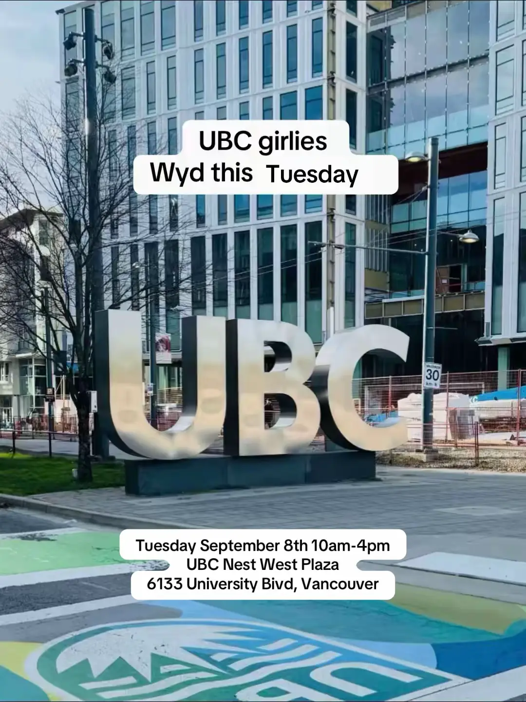 UBC girlies, we’re coming your way! 💕✨ Come design your own Italian charm brace